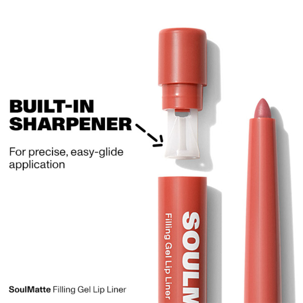 MORPHE Soulmatte Filling Gel Lip Liner - Whipped, 0.21g