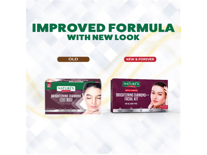 Nature's Essence Brightening Diamond ++ Facial Kit, Single Use Pack, 32g Buy at Indicrest Image 3