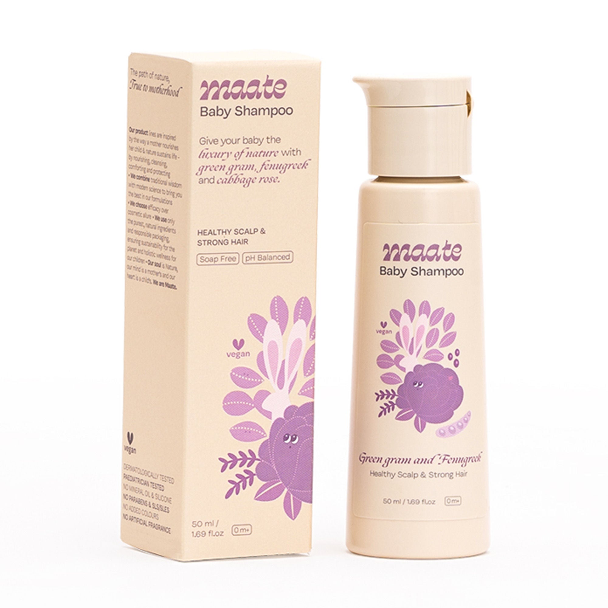 Maate Baby Hair Care Ritual Box, 3 pcs
