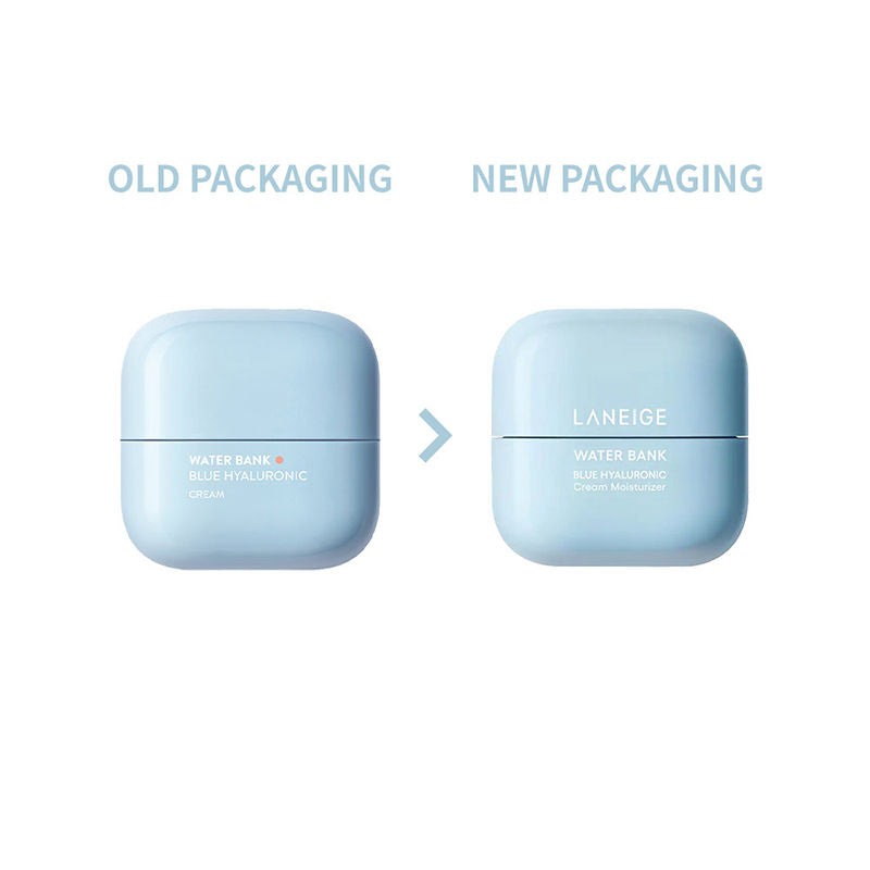 LANEIGE Water Bank Blue Hyaluronic Cream Moisturizer, 50ml