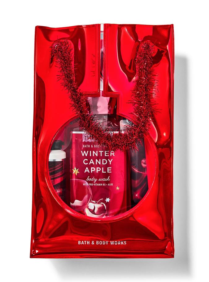 Bath & Body Works Winter Candy Apple Gift Set, Set of 4 Buy at Indicrest Image 2