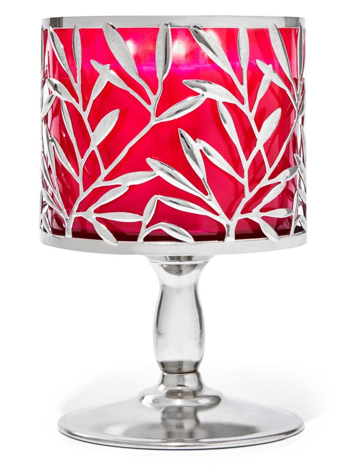 Bath & Body Works Vine Leaf Pedestal 3-Wick Candle Holder, 1 Pc Buy at Indicrest