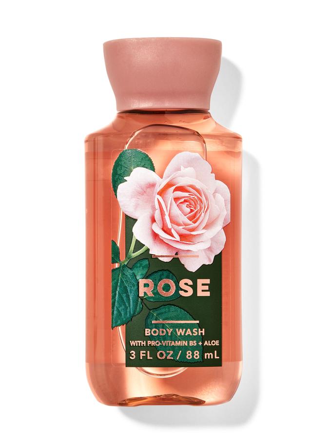 Bath & Body Works Rose Travel Size Body Wash, 88 ml / 3 fl oz