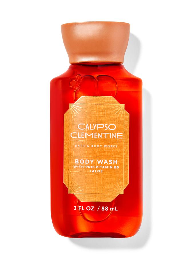 Bath & Body Works Calypso Clementine Travel Size Body Wash, 88 ml / 3 fl oz