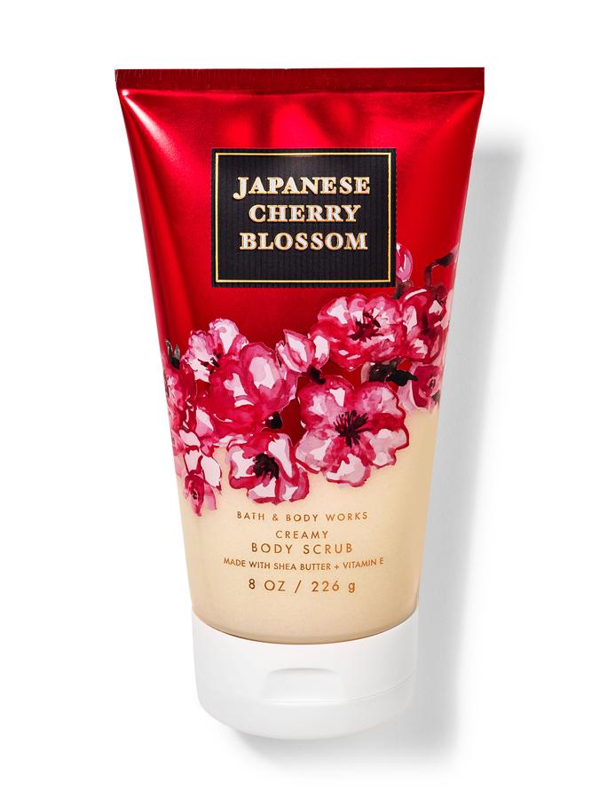 Bath & Body Works Japanese Cherry Blossom Creamy Body Scrub, 226 g / 8 oz