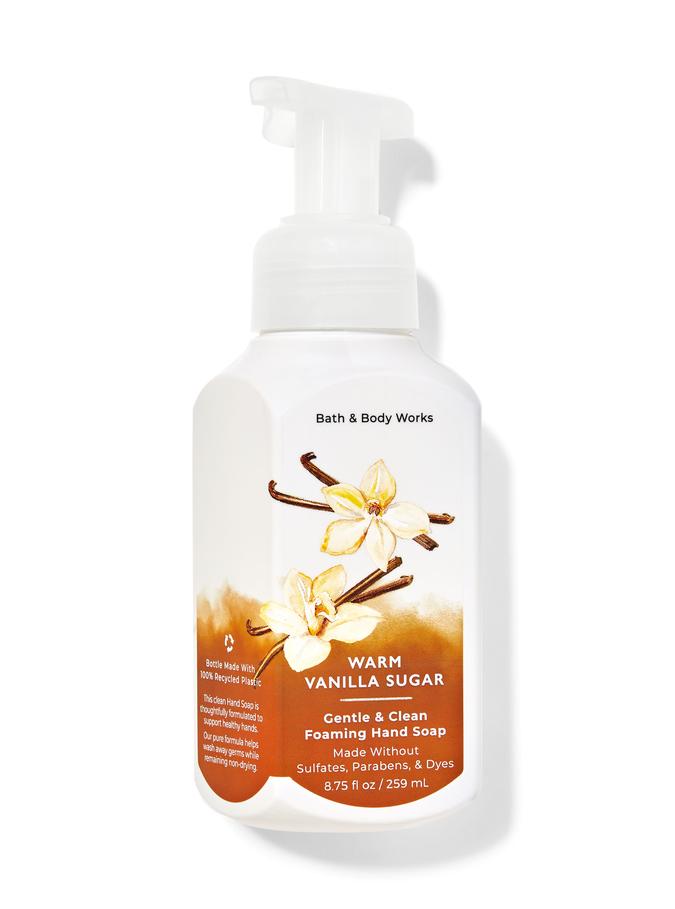 Bath & Body Works Warm Vanilla Sugar Gentle & Clean Foaming Hand Soap, 259 ml / 8.75 fl oz