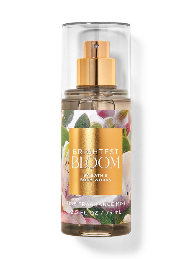 Bath & Body Works Brightest Bloom Travel Size Fine Fragrance Mist, 75 ml / 2.5 fl oz