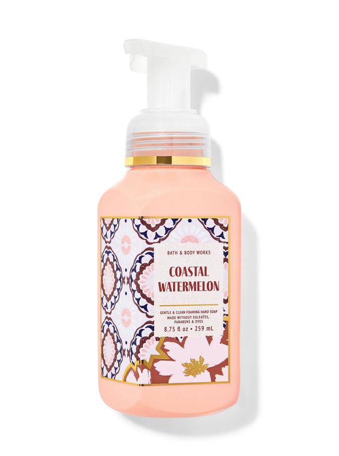 Bath & Body Works Coastal Watermelon Gentle & Clean Foaming Hand Soap, 259 ml / 8.75 fl oz