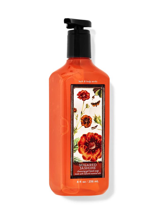 Bath & Body Works Sugared Jasmine Cleansing Gel Hand Soap, 236 ml / 8 fl oz
