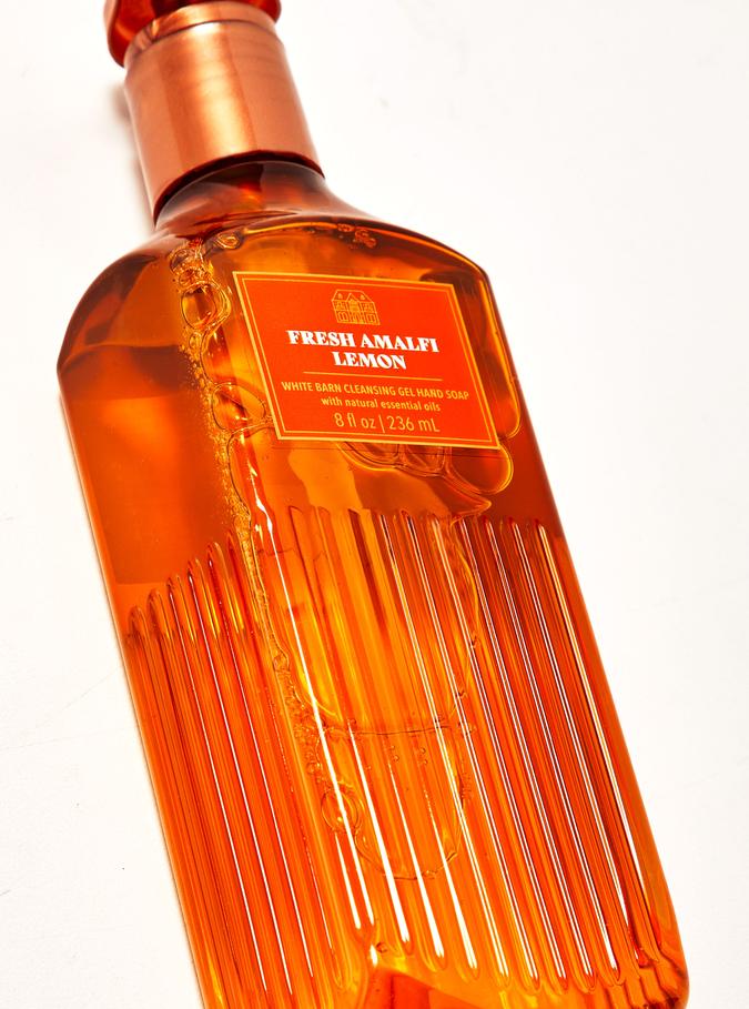 Bath & Body Works Fresh Amalfi Lemon Cleansing Gel Hand Soap, 236 ml / 8 fl oz