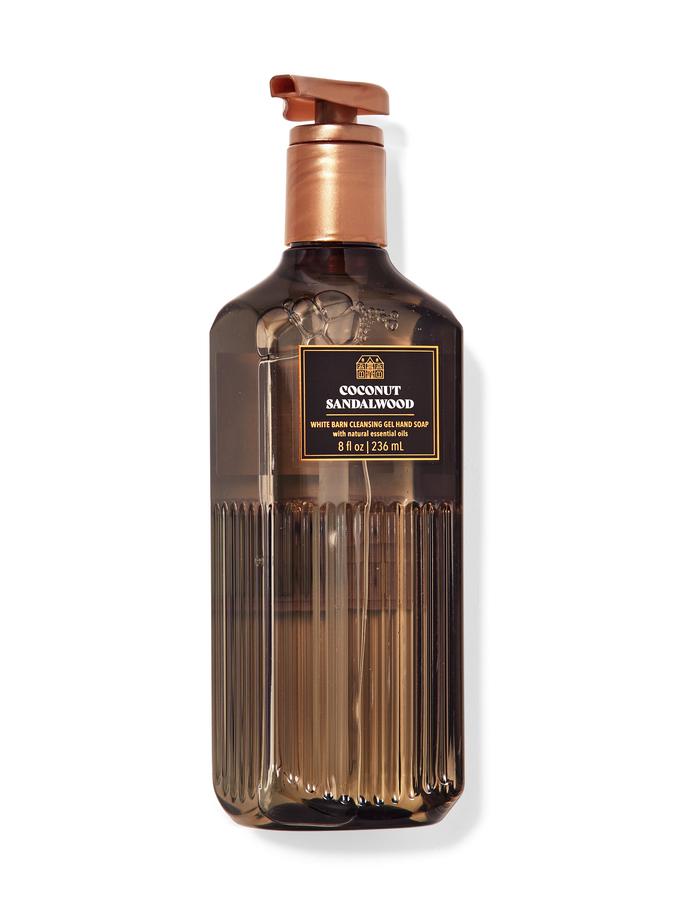 Bath & Body Works Coconut Sandalwood Cleansing Gel Hand Soap, 236 ml / 8 fl oz