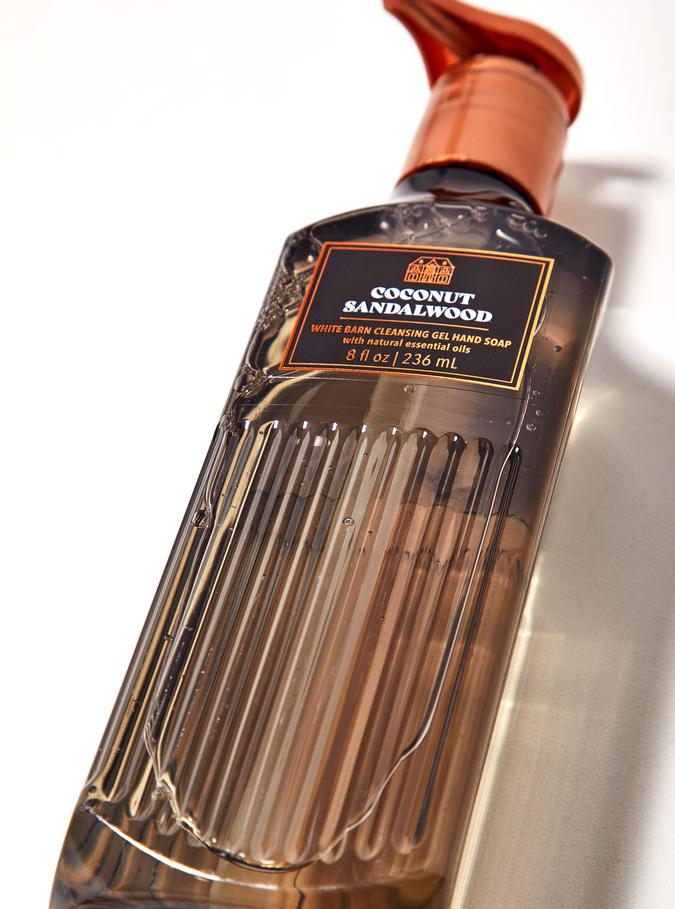 Bath & Body Works Coconut Sandalwood Cleansing Gel Hand Soap, 236 ml / 8 fl oz