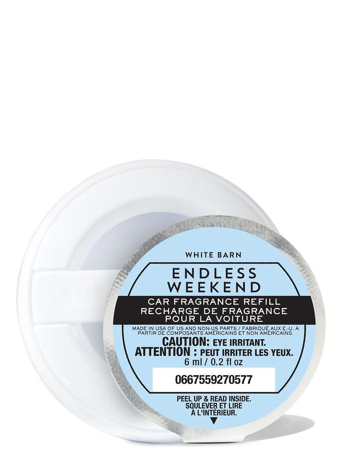 Bath & Body Works Endless Weekend Car Fragrance Refill, 6 ml / 0.2 fl oz