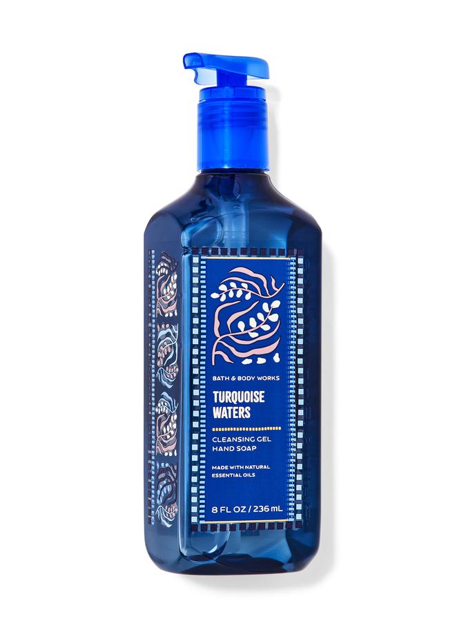 Bath & Body Works Turquoise Waters Cleansing Gel Hand Soap, 236 ml / 8 fl oz