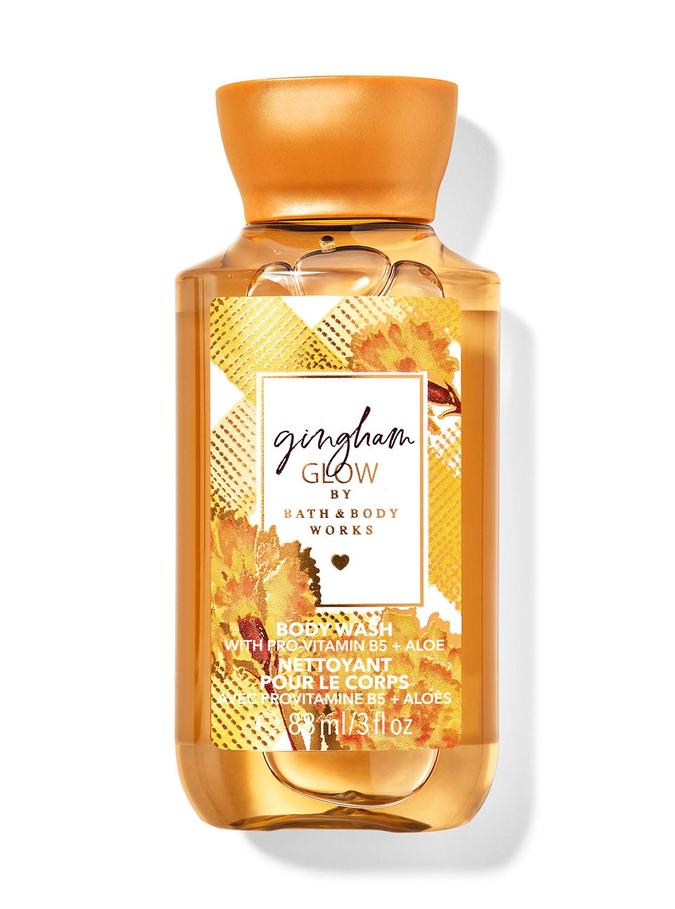 Bath & Body Works Gingham Glow Travel Size Body Wash, 88 ml / 3 fl oz