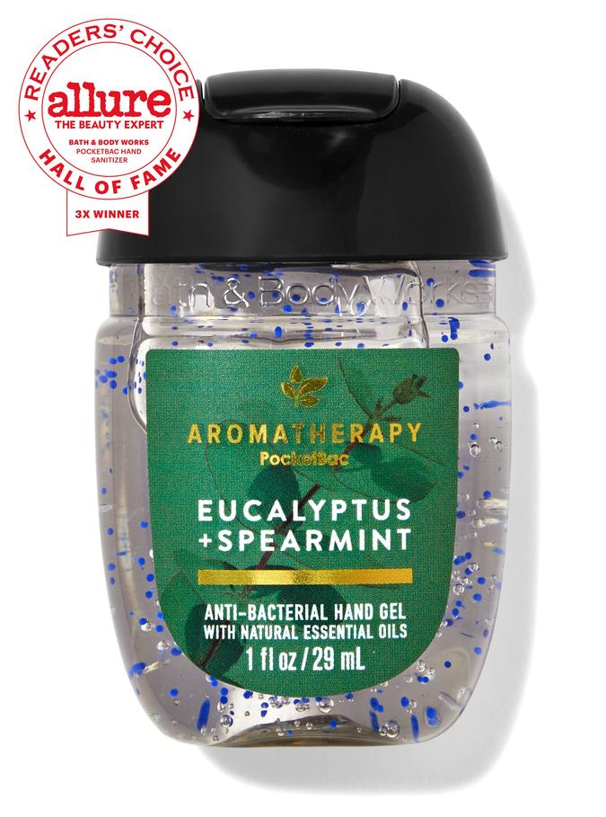 Bath & Body Works Eucalyptus Spearmint Pocketbac Hand Sanitizer, 29 ml / 1 fl oz