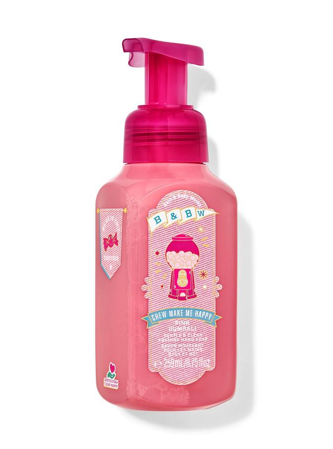 Bath & Body Works Pink Gumball Gentle & Clean Foaming Hand Soap, 259 ml / 8.75 fl oz