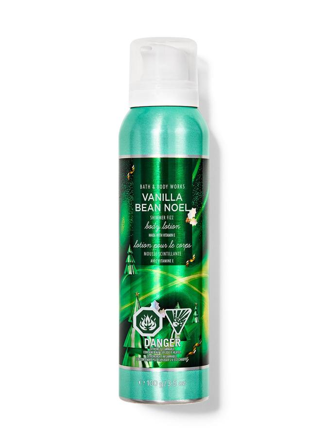 Bath & Body Works Vanilla Bean Noel Shimmer Fizz Body Lotion, 100 g / 3.5 oz