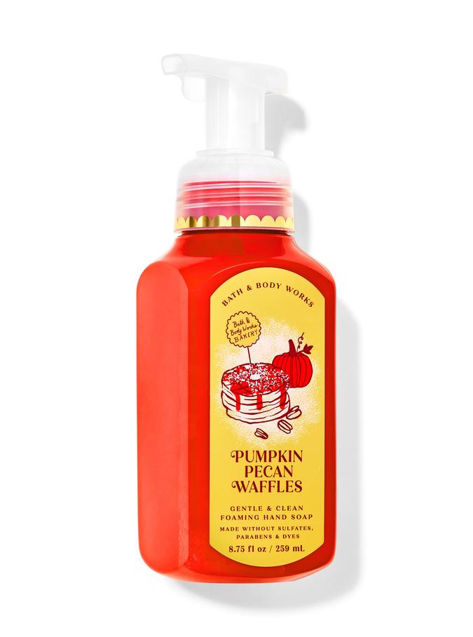 Bath & Body Works Pumpkin Pecan Waffles Gentle & Clean Foaming Hand Soap, 259 ml / 8.75 fl oz