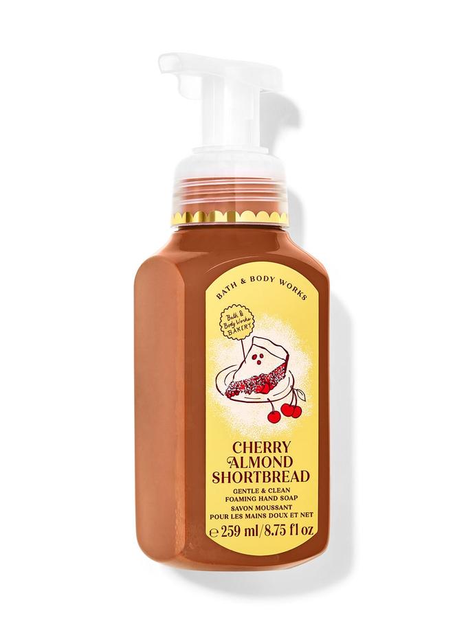 Bath & Body Works Cherry Almond Shortbread Gentle & Clean Foaming Hand Soap, 259 ml / 8.75 fl oz
