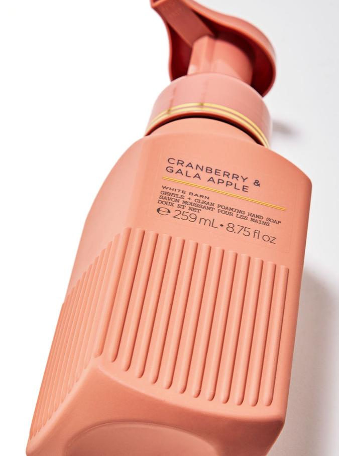 Bath & Body Works Cranberry & Gala Apple Gentle & Clean Foaming Hand Soap, 259 ml / 8.75 fl oz