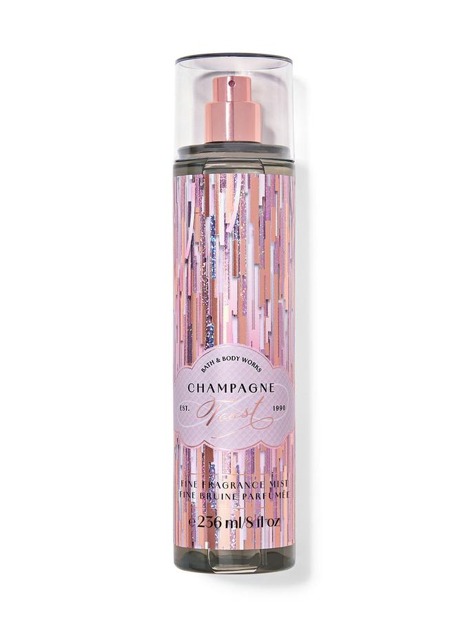 Bath & Body Works Champagne Toast Fine Fragrance Mist, 236 ml / 8 fl oz