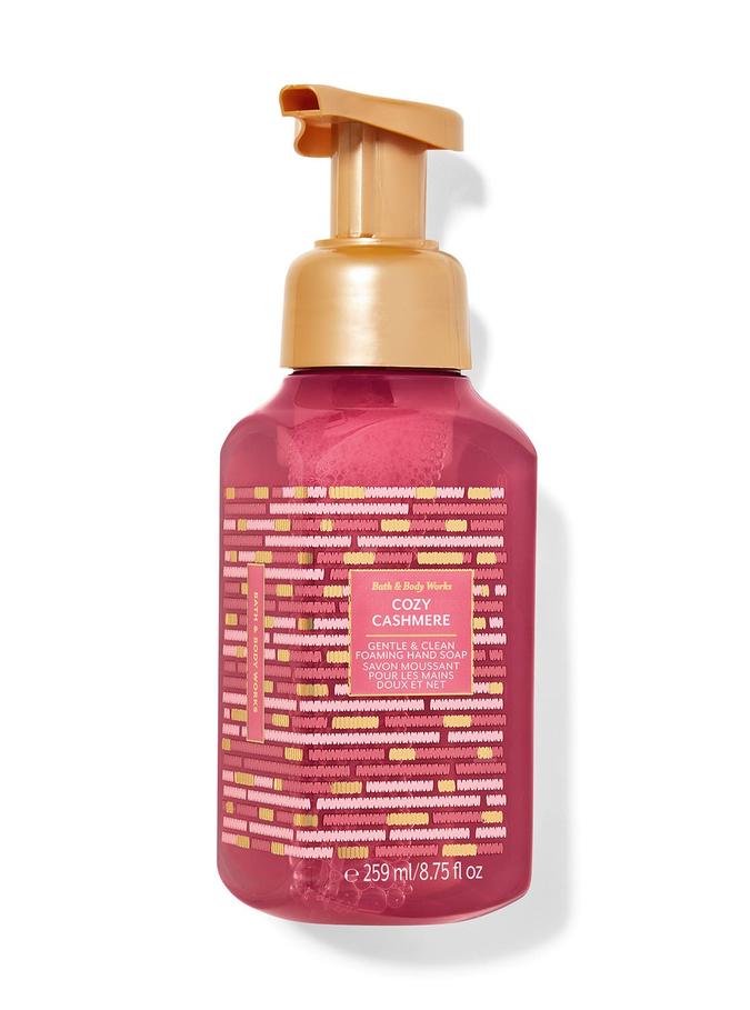 Bath & Body Works Cozy Cashmere Gentle & Clean Foaming Hand Soap, 259 ml / 8.75 fl oz