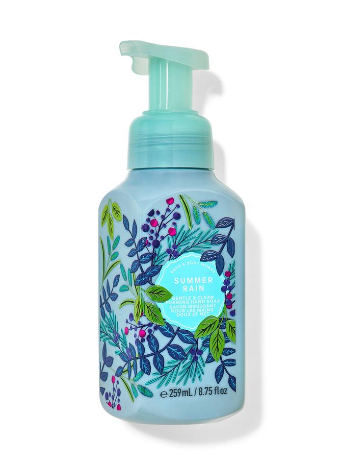 Bath & Body Works Summer Rain Gentle & Clean Foaming Hand Soap, 259 ml / 8.75 fl oz