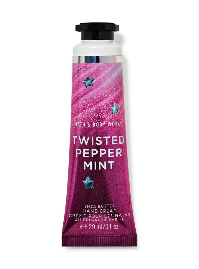 Bath & Body Works Twisted Peppermint Hand Cream, 29 ml / 1 fl oz