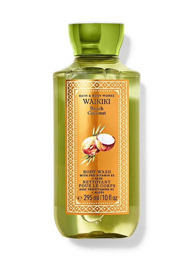 Bath & Body Works Waikiki Beach Coconut Body Wash, 295 ml / 10 fl oz
