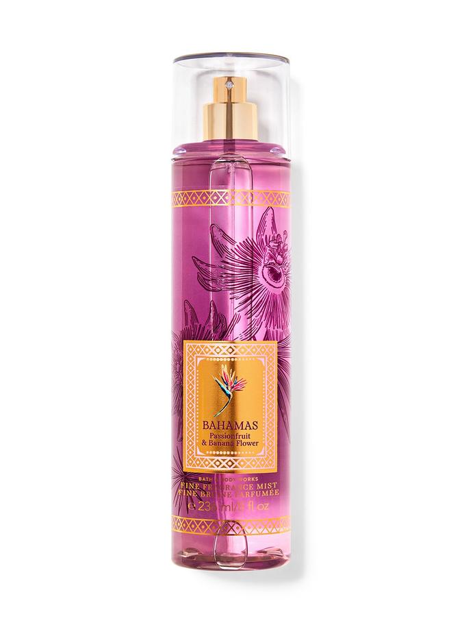 Bath & Body Works Bahamas Passionfruit & Banana Flower Fine Fragrance Mist, 236 ml / 8 foz
