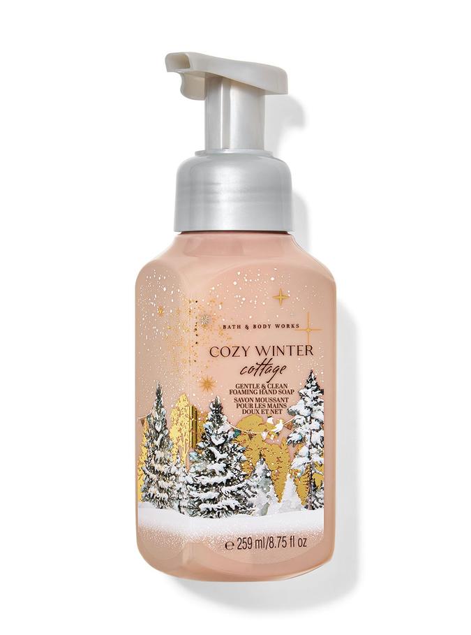 Bath & Body Works Cozy Winter Cottage Gentle & Clean Foaming Hand Soap, 259 ml / 8.75 Fl oz