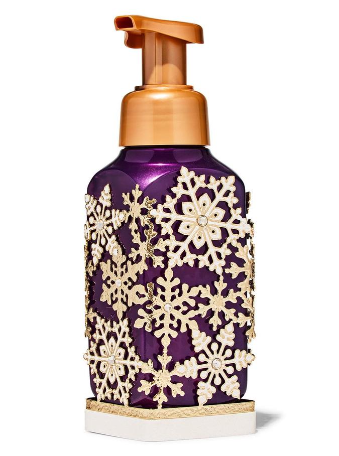 Bath & Body Works Snowflake Gentle & Clean Foaming Hand Soap Holder, 1 pc