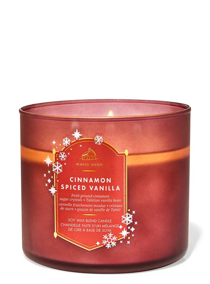 Bath & Body Works Cinnamon Spiced Vanilla 3-Wick Candle, 411 g/14.5 oz Buy at Indicrest