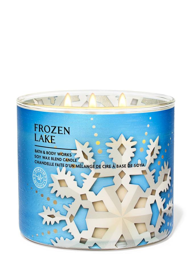 Bath & Body Works Frozen Lake 3-Wick Candle, 411 g/14.5 oz Buy at Indicrest Image 2