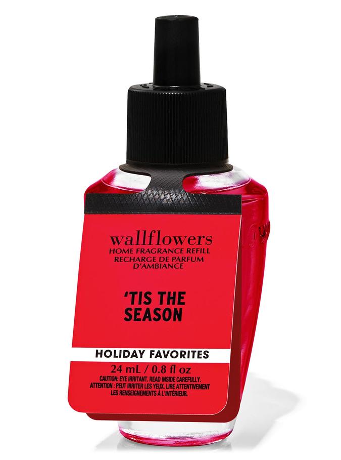Bath & Body Works Tis The Season Wallflowers Fragrance Refill, 24 ml / 0.8 fl oz