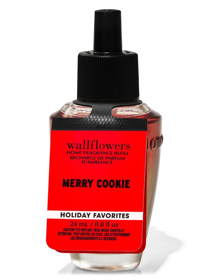 Bath & Body Works Merry Cookie Wallflowers Fragrance Refill, 24 ml / 0.8 fl oz