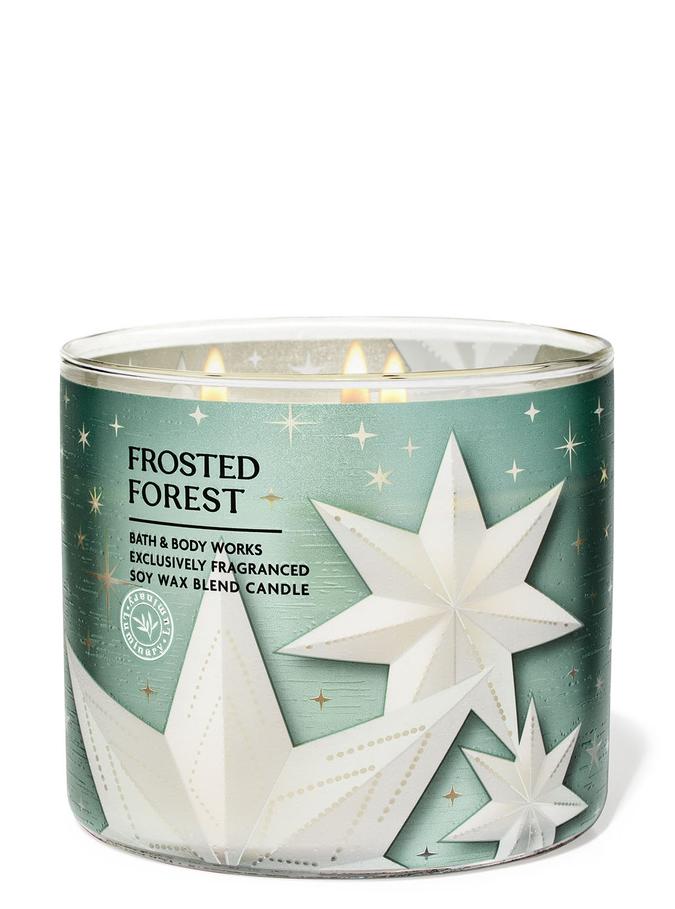 Bath & Body Works Frosted Forest 3-Wick Candle, 411 g/14.5 oz Buy at Indicrest Image 2