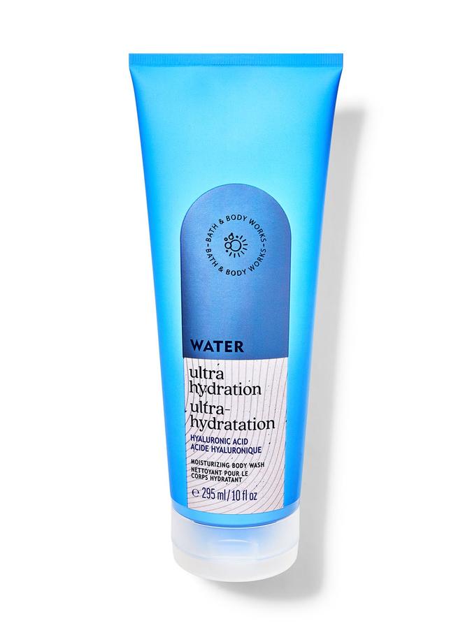 Bath & Body Works Water Ultra Hydration With Hyaluronic Acid Moisturizing Body Wash, 295 ml / 10 fl oz