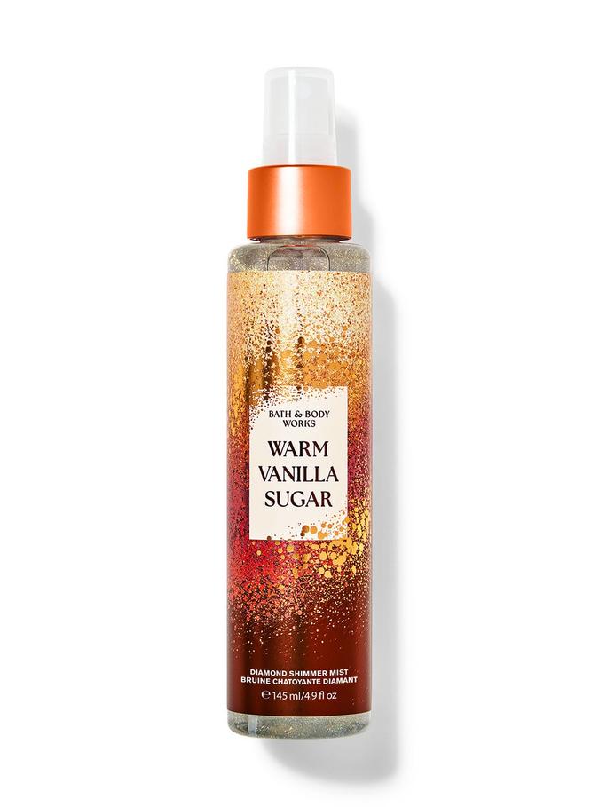 Bath & Body Works Warm Vanilla Sugar Diamond Shimmer Mist, 146 ml / 4.9 fl oz