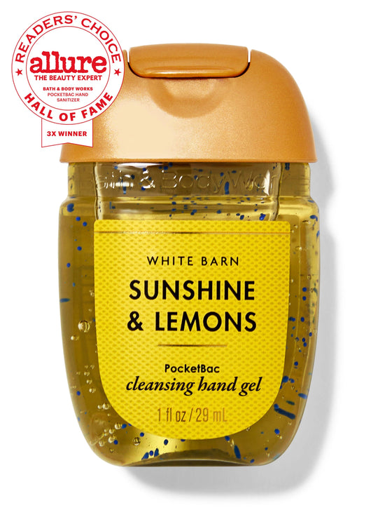 Bath & Body Works Sunshine & Lemons PocketBac Cleansing Hand Gel, 29 ml / 1 fl oz Buy at Indicrest