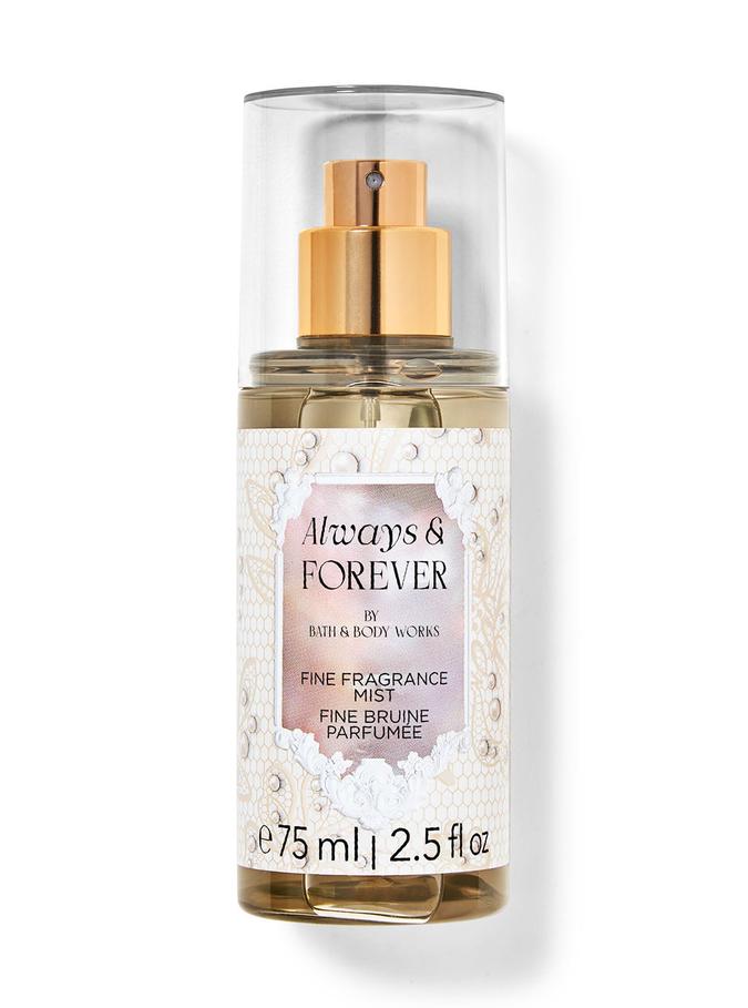 Bath & Body Works Always & Forever Travel Size Fine Fragrance Mist, 75 ml / 2.5 fl oz