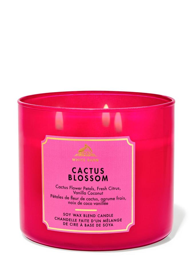 Bath & Body Works Cactus Blossom 3-Wick Candle, 411 g/ 14.5 oz Buy at Indicrest Image 2