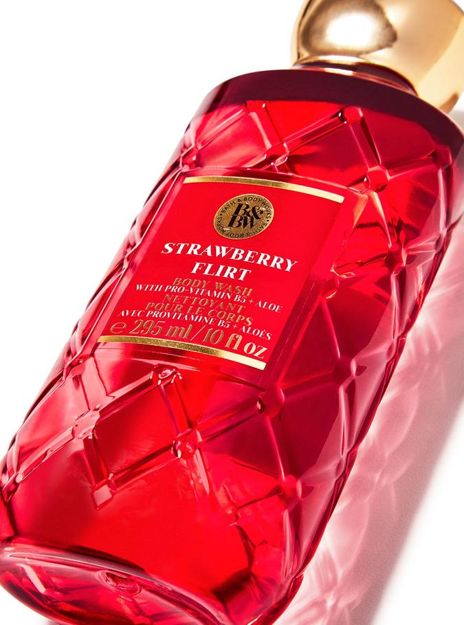 Bath & Body Works Strawberry Flirt Body Wash, 295 ml / 10 fl oz