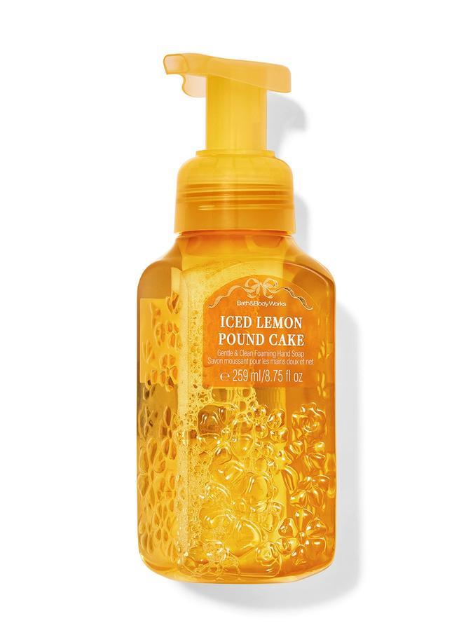 Bath & Body Works Iced Lemon Pound Cake Gentle & Clean Foaming Hand Soap, 259 ml / 8.75 fl oz