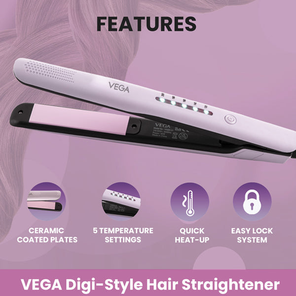 Vega Digi-Style Hair Straightener - VHSH-31