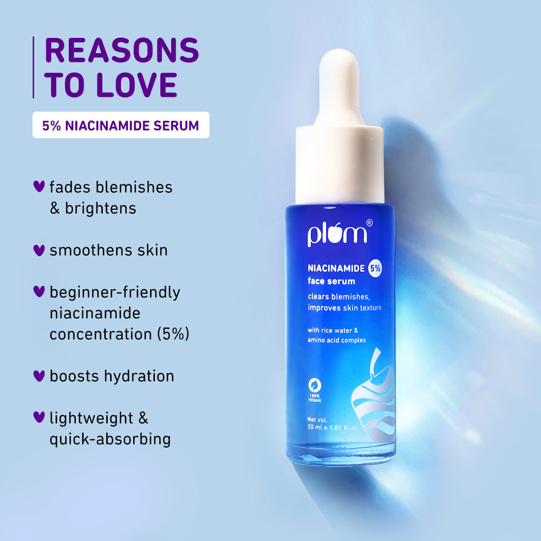 Plum Brightening Duos Combo | 5% Niacinamide Serum + 3% Niacinamide Toner