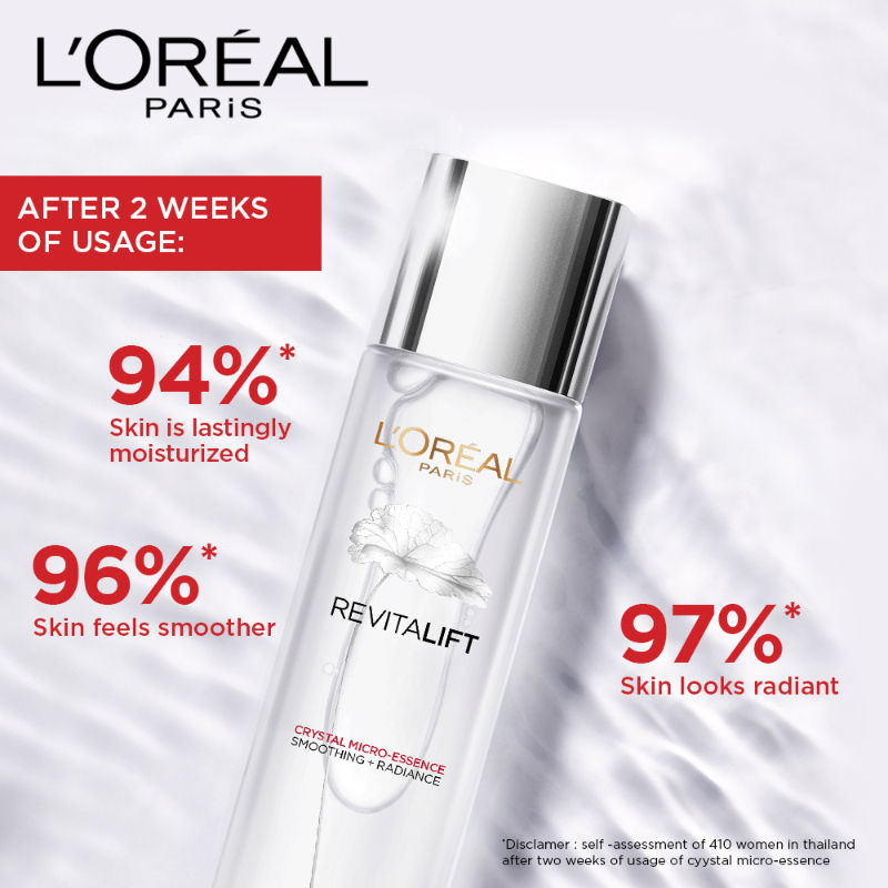 L'Oreal Paris Revitalift Crystal Micro-Essence With Salicylic Acid, 130ml Buy at Indicrest Image 6