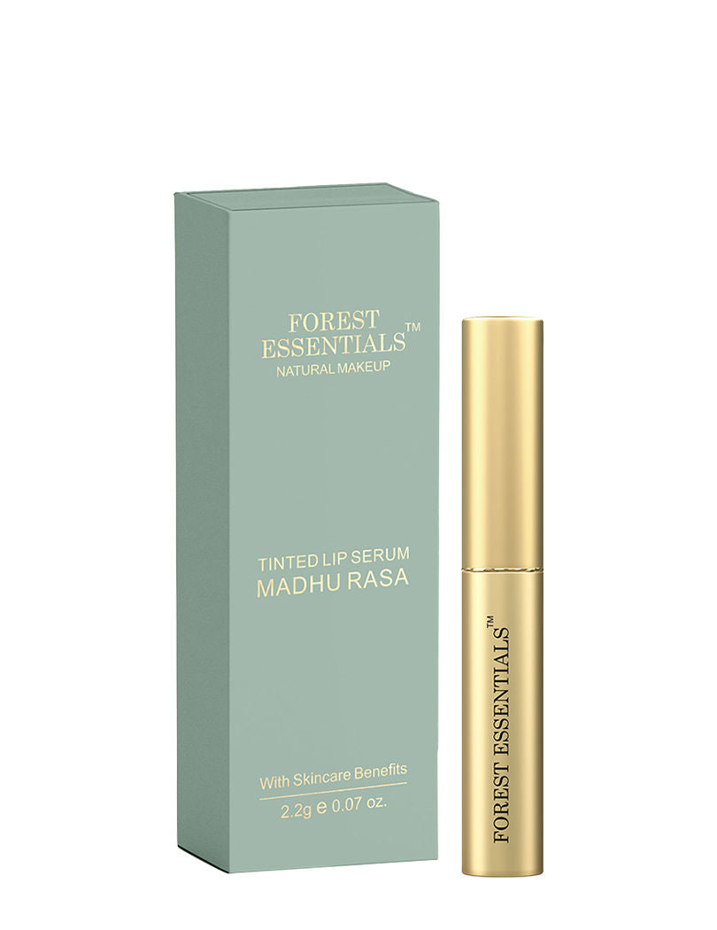 Forest Essentials Tinted Lip Serum in Anar Rasa - Natural Tinted Lip Balm, 2.2g
