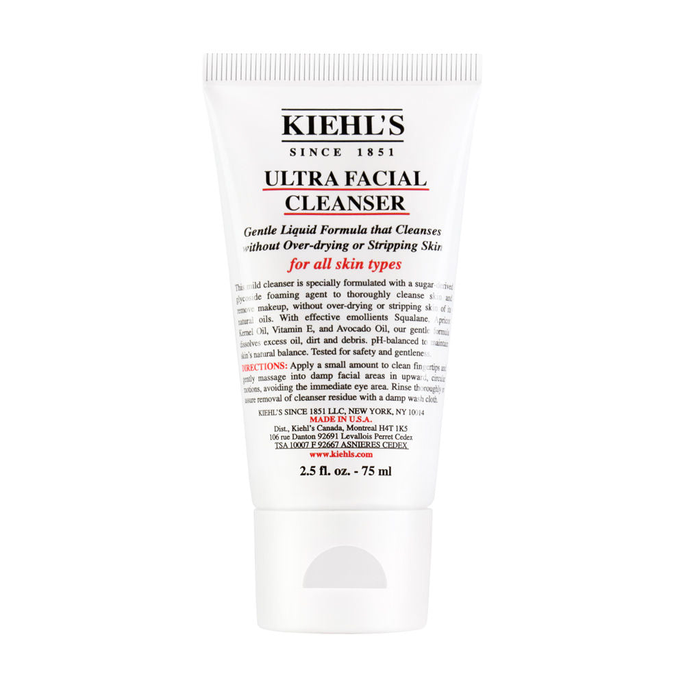 Kiehl's Ultra Facial Cleanser - Gentle and Non-Stripping With Squalane, 75ml, Buy from Indicrest